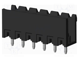 Connector: pluggable terminal block; socket; male; on PCBs