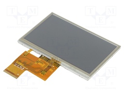 Display: TFT; 4.3"; 480x272; Illumin: LED; Dim: 105.5x67.2x4mm