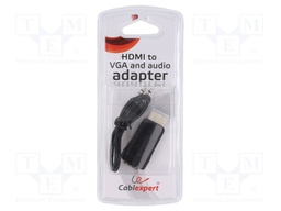 Adapter; HDMI 1.4; Colour: black; Features: Full HD