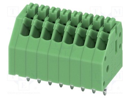 PCB terminal block, nominal current: 2 A, rated voltage (III