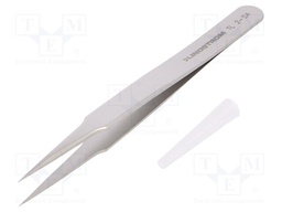 Tweezers; 120mm; for precision works; Blades: straight