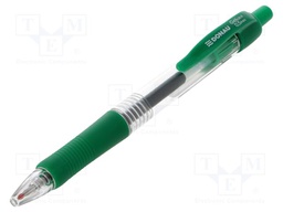 Gel pen; green