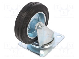 Transport wheel; Ø: 100mm; W: 25mm; H: 128mm; torsional; 70kg