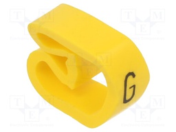 Markers for cables and wires; Label symbol: G; 8÷16mm; PVC; PA