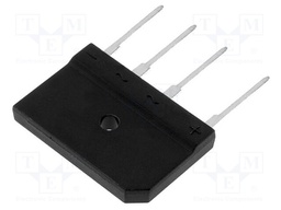 Bridge rectifier: one-phase; Urmax: 50V; Ifsm: 400A; GBK; If: 35A