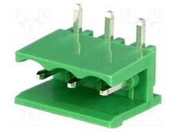 Pluggable terminal block; Contacts ph: 5.08mm; ways: 3; socket