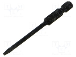 Screwdriver bit; Torx®; TX08; Overall len: 70mm