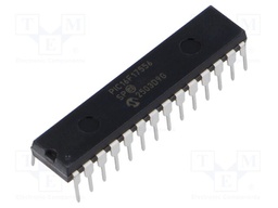 IC: PIC microcontroller; 28kB; 32MHz; 1.8÷5.5VDC; THT; SPDIP28