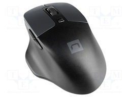 Optical mouse; black; USB A; wireless; No.of butt: 6; 10m