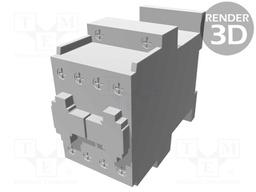 Contactor: 3-pole; NO x3; Auxiliary contacts: NO; 110VDC; 25A; DIN