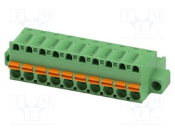 PCB connector, nominal cross section: 2.5 mm?, color: green,