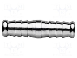 Plug-in nozzle; double-sided; brass; Connection: 10mm