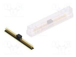Connector: pin strips; pin header; male; PIN: 56; 2.54mm; SMT; 2x28