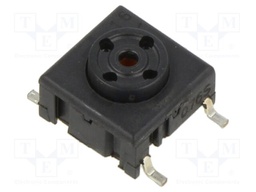 Microswitch TACT; SPST; Pos: 2; 0.05A/24VDC; SMT; 3.5N; 10x10x5.1mm