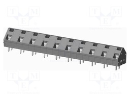 Connector: PCB terminal block; terminal; angled 45°; on PCBs