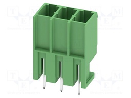 PCB headers, nominal cross section: 4 mm?, color: green, nom