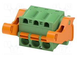 PCB connector, nominal cross section: 2.5 mm?, color: green,