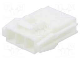 Plug; wire-wire; male; PIN: 3; w/o contacts; for cable; 6.2mm; 600V