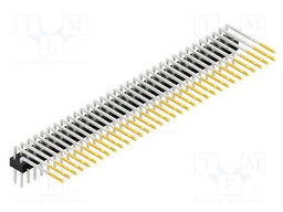 Connector: pin strips; pin header; male; PIN: 66; 2.54mm; THT; 2x33
