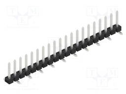 Connector: pin strips; pin header; male; PIN: 20; 2.54mm; SMT; 1x20