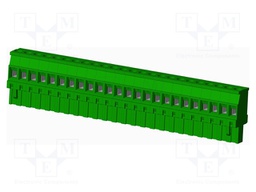 Connector: pluggable terminal block; plug; female; angled 90°