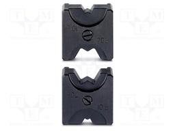 Crimping jaws; ring tube terminal; 10÷70mm2