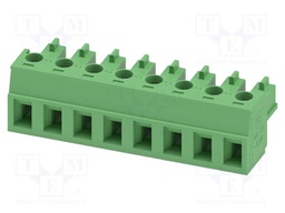 PCB connector, nominal cross section: 1.5 mm?, color: green,