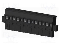Connector: pluggable terminal block; plug; female; angled 90°