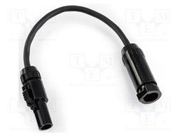 Adapter; 3pin female,4pin male