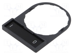 Legend Plate, Harmony Series Switches and Pilot Lights, O-I, 30 x 40 mm