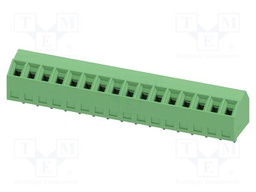 PCB terminal block, nominal current: 10 A, rated voltage (II