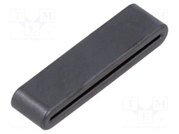 Core: ferrite; for flat cable; A: 32mm; B: 28mm; C: 5mm; D: 8mm; 300MHz