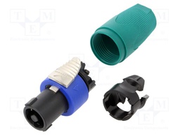 SPEAKON X-LINE 4POLE GREEN