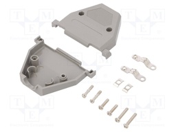Enclosure: for D-Sub connectors; D-Sub 37pin,D-Sub HD 62pin