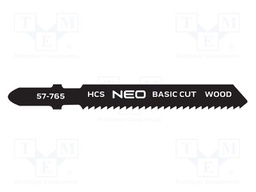 Hacksaw blade-set; wood,jigsaw; 12teeth/inch; 76mm; 2pcs.