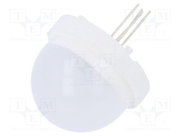 LED; 20mm; tricolour; red/green/yellow; 1900÷2100mcd; 120°; 20mA