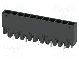 PCB headers, nominal cross section: 4 mm2, color: black, nom