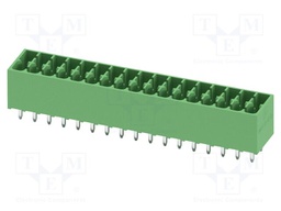 PCB headers, nominal cross section: 1.5 mm?, color: green, n