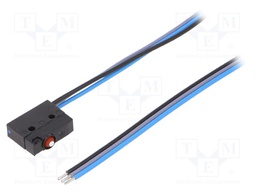 Microswitch SNAP ACTION; SPDT; 6A/250VAC; ON-(ON); Pos: 2; IP67