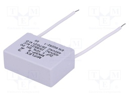 Capacitor: motors, run; 2uF; 400VAC; 41.4x28.5x16mm; Pitch: 37.5mm