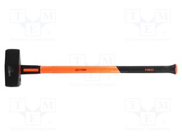 Hammer; stonemason; 6kg; fiberglass
