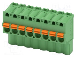 PCB connector, nominal cross section: 2.5 mm?, color: green,