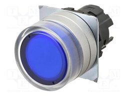 Switch: push-button; 22mm; Stabl.pos: 2; flat; Pos: 2