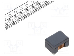 Filter, Common Mode, 11 µH, DLW43S Series, 360 mA, 4.5mm x 3.2mm x 2.6mm