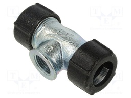 Splice terminal: clamping; T-tap splitter; 10bar; cast iron; 1/2"