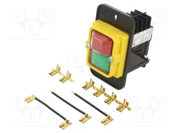 Undervoltage switch; IP55; Body dim: 102x58x94mm; 16A; 400VAC