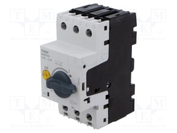 Motor breaker; 0.09kW; 230VAC; DIN; 0.25÷0.4A; IP20