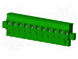 Connector: pluggable terminal block; plug; female; angled 90°