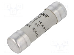 Fuse: fuse; gG; 45A; 500VAC; cylindrical,industrial; 14x51mm