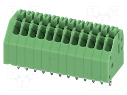 PCB terminal block, nominal current: 2 A, rated voltage (III